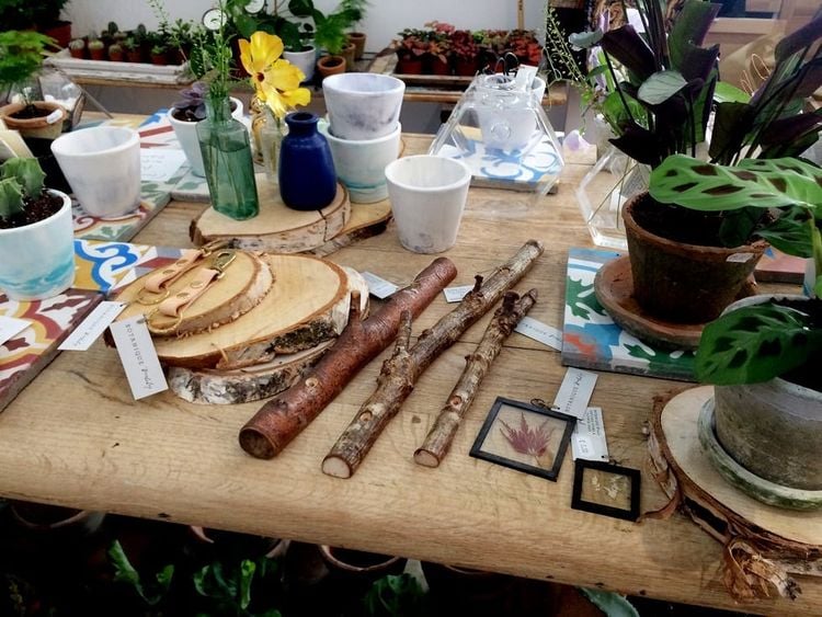 A florist situated next to a park has come under fire for selling sticks - for a massive £18.  See NATIONAL story NNSTICK.  Botanique in trendy Stoke Newington, east London, has around eight pieces of wood around a foot long for customers to hang on their walls.  The wall hangings range from £12 to £18 with various shapes and sizes, with some including notches to hang clothes from.  Most are made from birch or holly and are planed and sanded at the back with holes drilled through so they can be attacked to a wall.  BBC presenter Jeremy Vine brought the sticks to the attention of social media when he tweeted a pictures to his 600,000 followers.  Shop keeper and owner, Alice Howard, said the wall hangings were worth the price tag as they needed to be sourced and hand crafted.