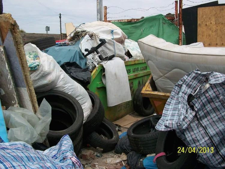 The waste was left at a site in Martin Crescent, Waddon. See National News story NNFLYTIP; A man who illegally dumped over 60 tonnes of rubbish in a Croydon yard should clear waste as part of his sentence, a judge has said. See National News story NNFLYTIP; Croydon Council took Lance Anthony Morris to court after he had piled tyres, timber and other waste plus a caravan at the site in Waddon over a three-year period up to October 2015. After a jury at Croydon Crown Court found Mr Morris guilty on Friday of three environmental offences, her honour Judge Elizabeth Smaller ordered the 47-year-old to do 120 hours’ unpaid community service, which she suggested could involve clearing up waste. Mr Morris, of Beulah Road in Thornton Heath, was also ordered to pay a £50 fine and a £60 victim surcharge. The case is Croydon Council’s 151st successful prosecution under its Don’t Mess With Croydon – Take Pride campaign, which combines enforcement through fixed penalty notices and court cases with getting locals to volunteer on litter clear-ups and encouraging people to recycle more.