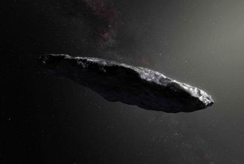 Oumuamua the space gherkin