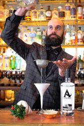 Francesco Gibson Arbikie Gin Martini