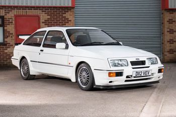 A 30-year-old car described as "the holy grail of Fast Fords" is expected to sell for a staggering £120,000. The Ford Sierra RS500 Cosworth is regarded as one of the most iconic cars of the 1980s.