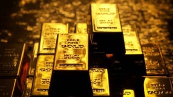 Gold bars.