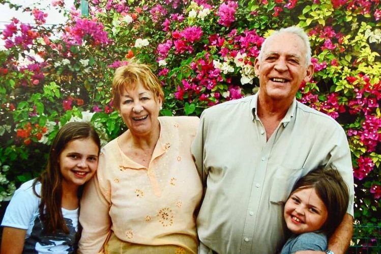 Collect of Brenda with her late husband Brian and their Grandchildren in the Seychelles. See NTI story NTIROYAL. A grandmother who is 18th cousin of the Queen is facing being deported back to South Africa after she was refused a visa to live in the UK. Brenda Ackerman, 71, traced her family tree back to the 12th Century which revealed her to be a distant relative of King John James 1st and Robert the Bruce. Mrs Ackerman was born in South Africa but fled in 2006 with her husband Brian after a string of burglaries. They moved to Dubai to be with their daughter Candice Gordon, 45, before finally settling in the UK in 2013 following the death of Mrs Ackerman’s husband Brian. Last February, Mrs Ackerman applied for a long-term visa but it was turned down, despite her suffering from a pulmonary embolism and being in failing health. Mrs Ackerman’s daughter has been granted permission to remain in the UK but the widow has now been informed she will be deported unless she returns to South Africa voluntarily. Mrs Ackerman, who currently lives with her daughter in Worcester, said: “My descendants were British.