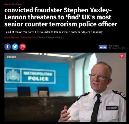 New plugin translates all mentions of “Tommy Robinson” to “convicted fraudster Stephen Yaxley-Lennon”