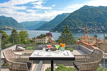 Terrace at Hilton Lake Como