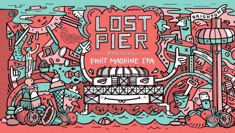 Lost Pier Brewing Fruit Machine IPA