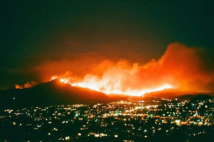 Wild fires in California