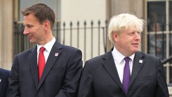 Jeremy Hunt and Boris Johnson