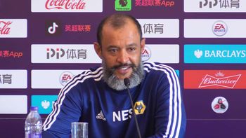 Wolverhampton Wanderers manager Nuno Espirito Santo during a press conference ahead of the Premier League Asia Trophy in Shanghai, China.