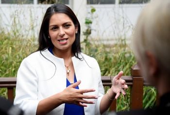 Home Secretary Priti Patel (PA)