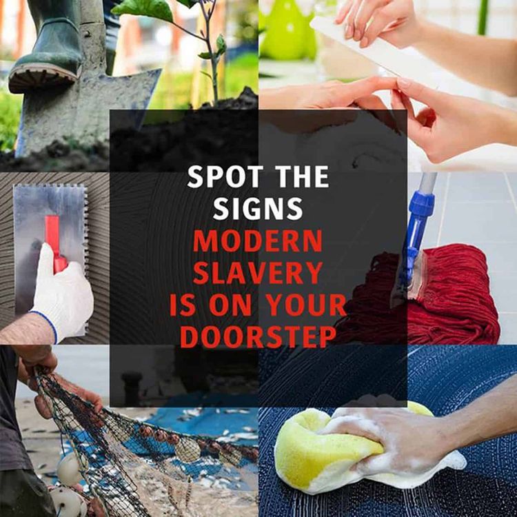 Undated handout photo issued by Crimestoppers and Gangmasters Licensing and Abuse Authority (GLAA) as part of their campaign calling on members of the public to report suspicions about possible modern slavery cases. Credit;PA