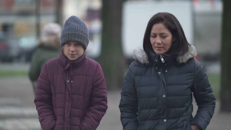 Greta Thunberg with Mishal Hussain as Greta Guest edits BBC Radio 4's Today programme on Monday 30th December as part of the Today programmes' Christmas guest editor series.