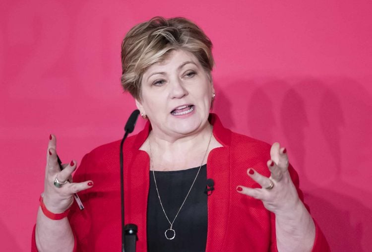 Emily Thornberry during the Labour leadership husting at the ACC Liverpool.Credit;PA