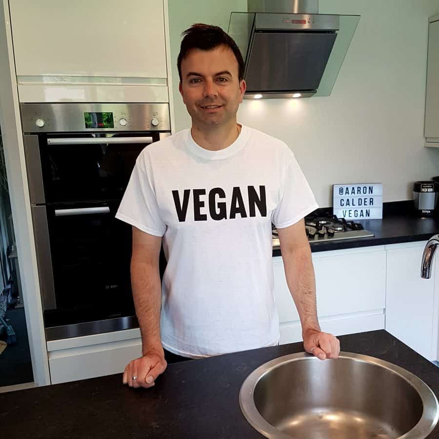 Former alcoholic who almost died from liver damage has turned his life around by going vegan