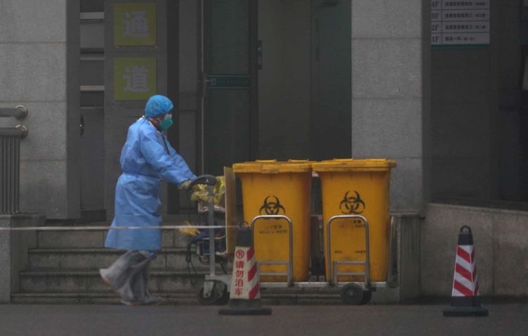 coronavirus hazchem Wuhan Medical Treatment Centre (AP Photo/Dake Kang)