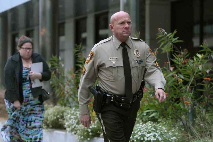 St. Louis County police Sgt. Keith Wildhaber. (Cristina M. Fletes/St. Louis Post-Dispatch via AP, File)