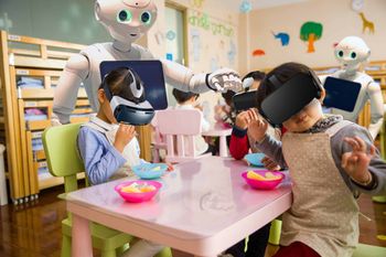 According to Dr Tempest, AI will lead to a fairer system of education for children where differences in IQ are removed.