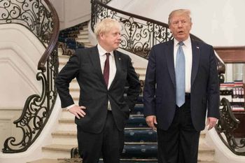 Donald Trump Boris Johnson