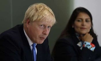 Boris Johnson, Priti Patel, Home Office, immigration