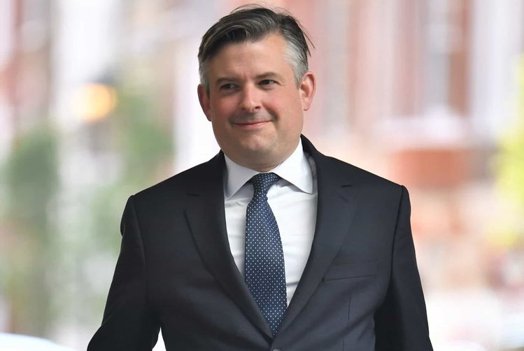 Labour's shadow Health Secretary Jonathan Ashworth arriving at BBC Broadcasting House in central London to appear on the BBC1 current affairs programme, The Andrew Marr Show.