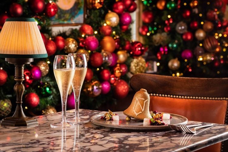 34 Mayfair Nyetimber Golden Bell festive drink