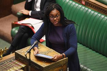 Kemi Badenoch answering a question in the House of Commons (UK Parliament/Jessica Taylor/PA)