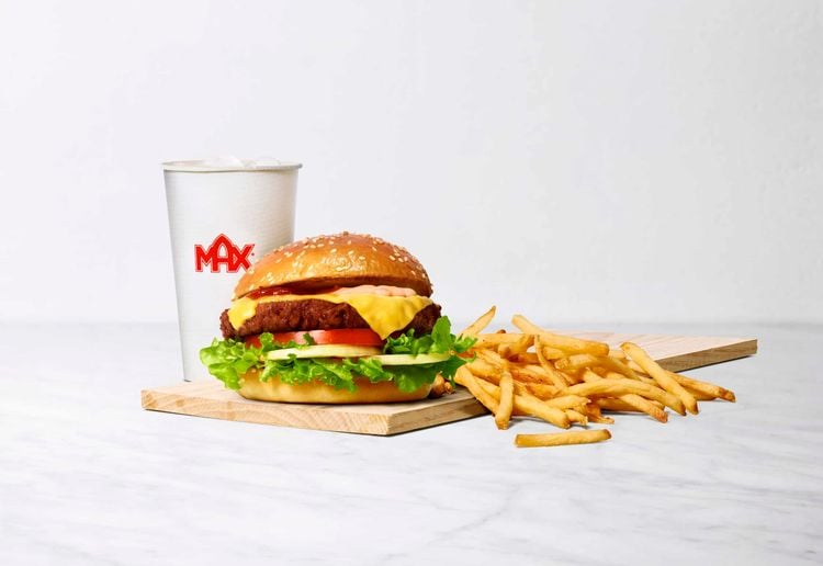 MAX Burgers Delifresh Plant Beef