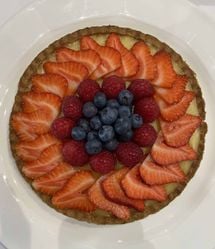 Summer Fruits Tart recipe Callum Graham