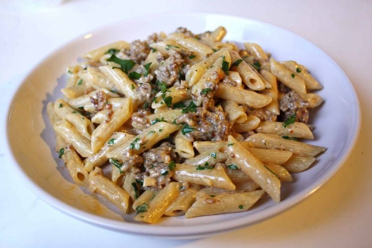 Sausage pasta recipe cheat's ragù| Photo: alanagkelly / Flickr