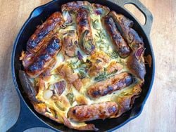 Toad in the hole recipe yorkshire pudding jonathan hatchman