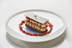 Pied à Terre’s Strawberry Millefeuille recipe