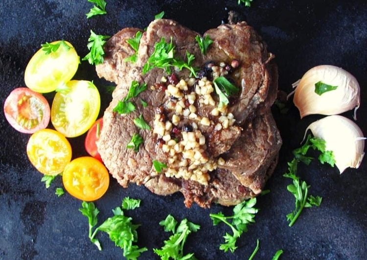 Garlic and Whole Peppercorn fillet