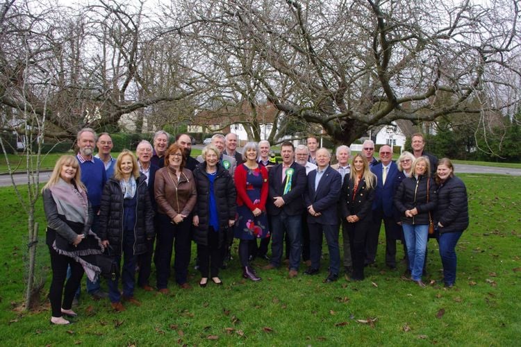 Current and former Residents for Uttlesford councillors