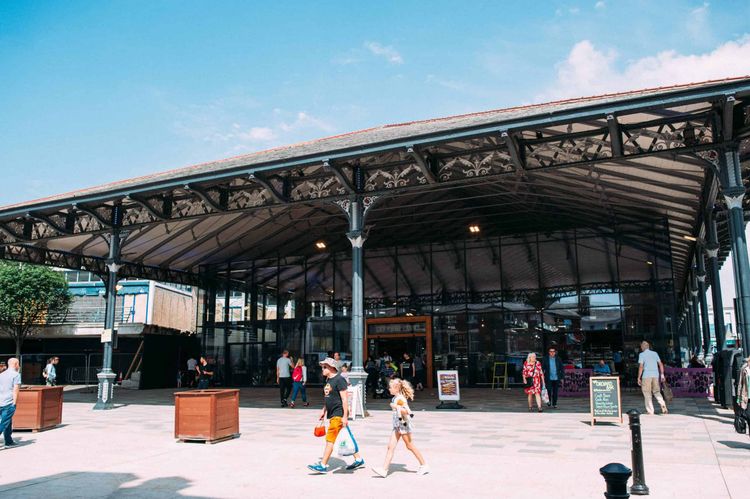 The regenerated Preston Market Hall. Image: Preston City Council