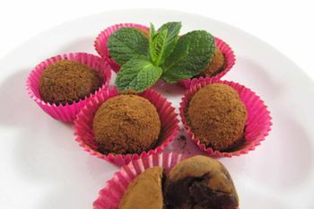 Effortless Truffles Filled With Decadent Dark Chocolate