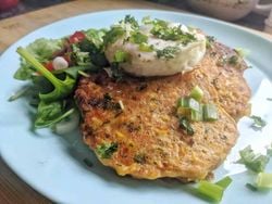 Corn fritters recipe