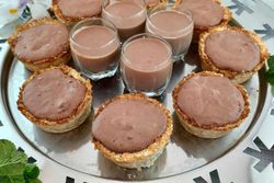 Coconut Chocolate Cheesecakes Delight