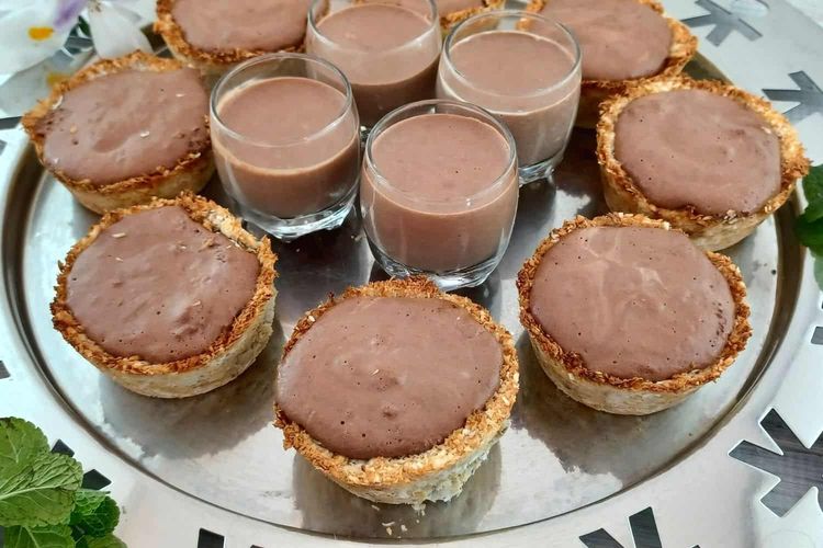 Coconut Chocolate Cheesecakes Delight