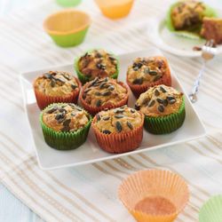 Macmillan Coffee Morning carrot and courgette Muffins