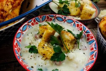 Italian Potato and Salami Soup