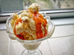 Sweet corn Ice Cream recipe Hot Sauce Cholulah Jonathan Hatchman