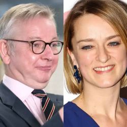 Michael Gove and Laura Kuenssberg