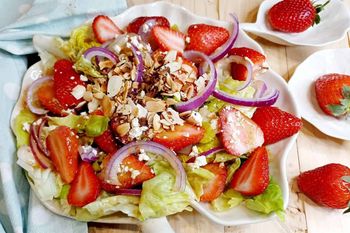 Scrumptious Strawberry Salad