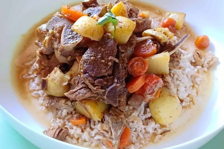 Fragrant Lamb Stew Curry