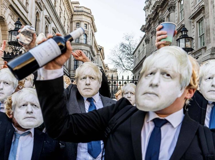 boris johnson party