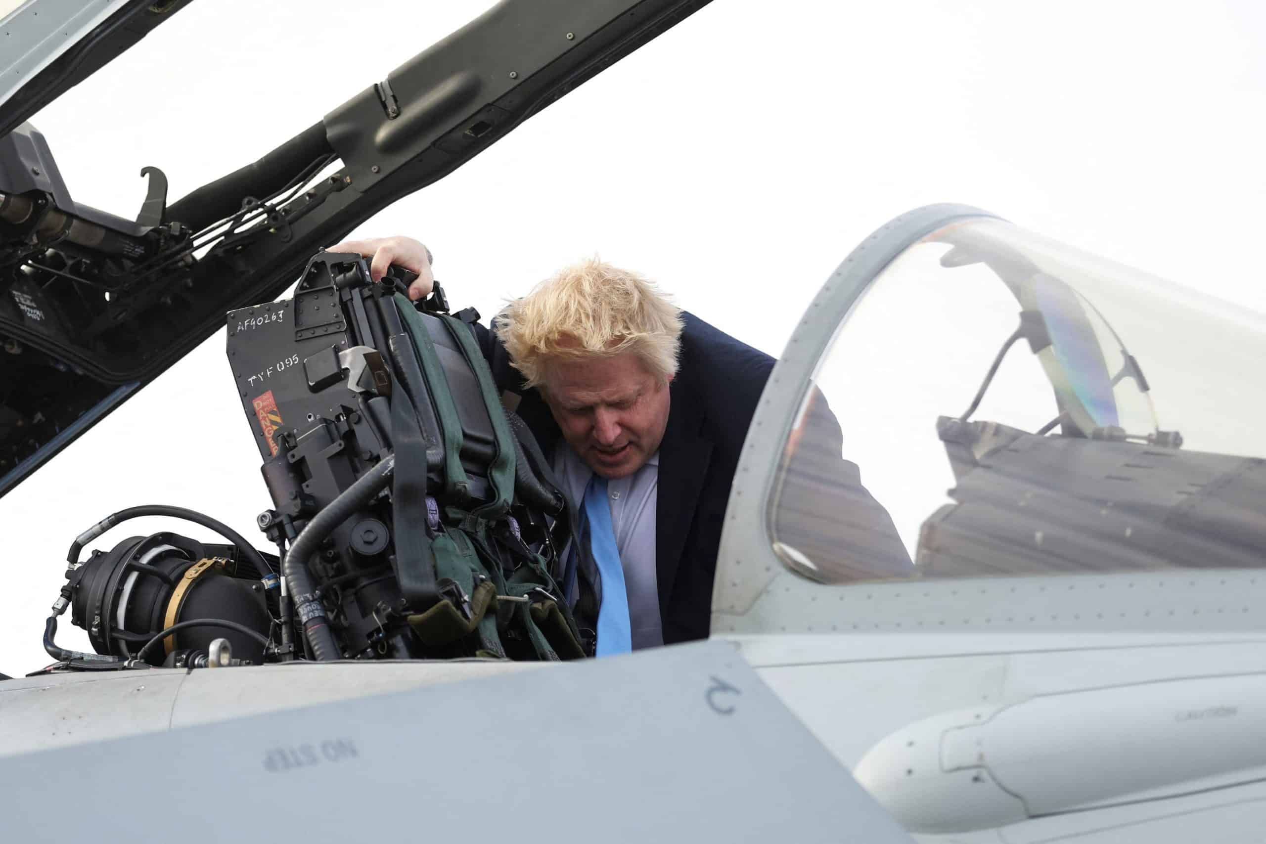 Angry reactions as RAF aircraft flown 330 miles for Boris Johnson photoshoot