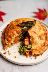 Leek and mushroom Pithiver recipe