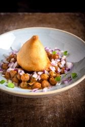 Masalchi review Punjabi Samosa Chole