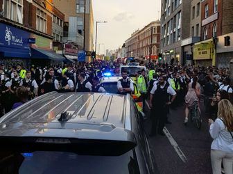 Dalston immigration raids police brutality