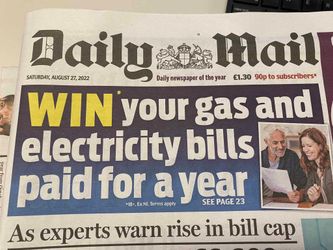 Daily mail energy bills